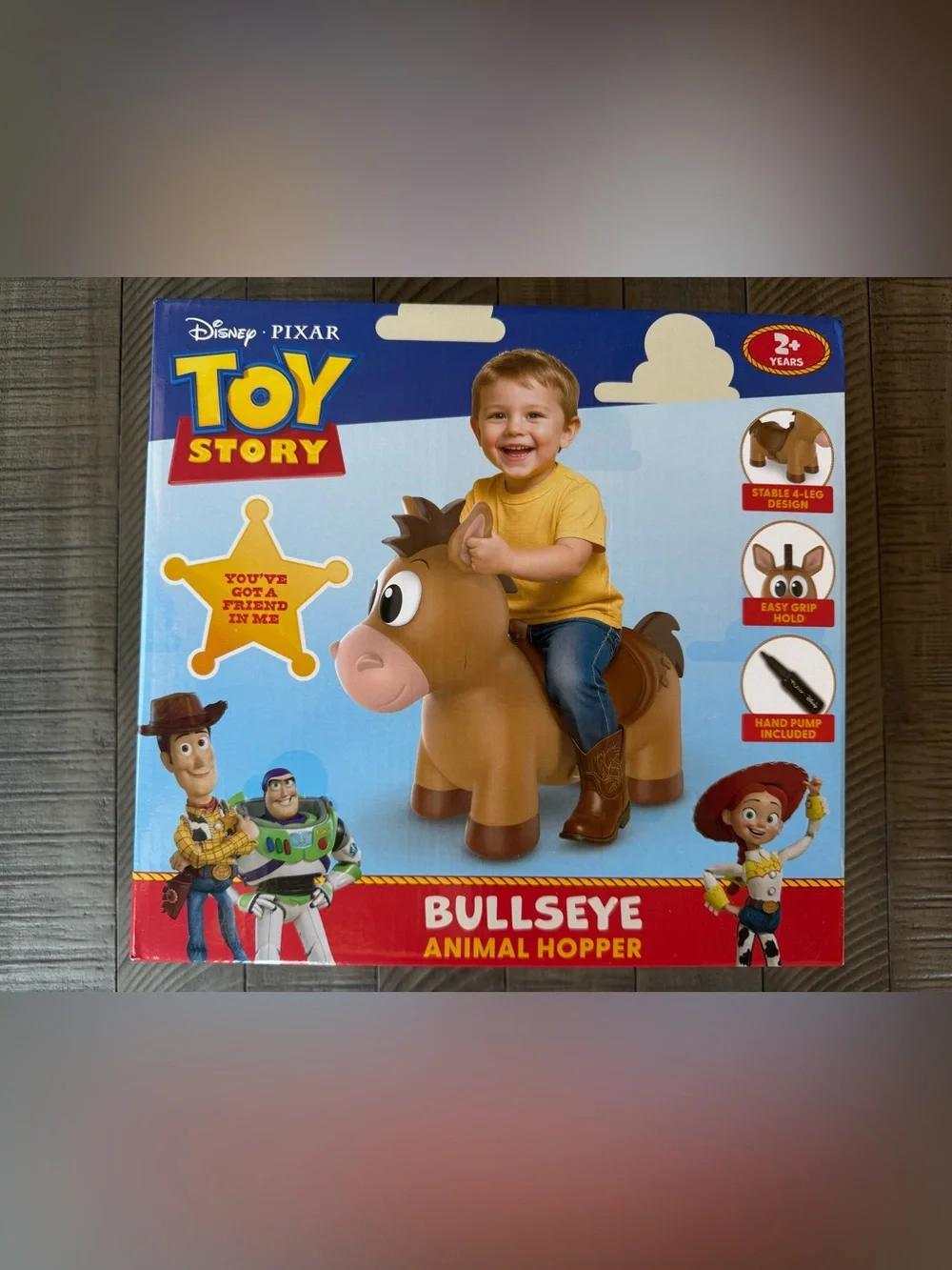 Disney Pixar Toy Story Bullseye Animal Hopper by Flybar (NIB)